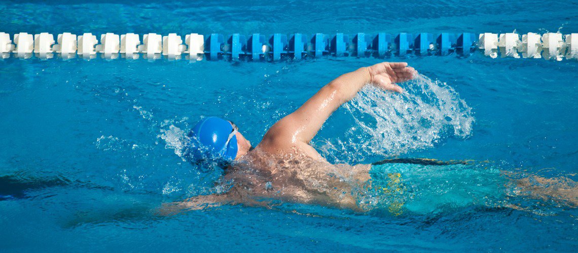 SWIMMING FOR FITNESS: WHY IT’S NEVER TOO LATE TOO LEARN! cover