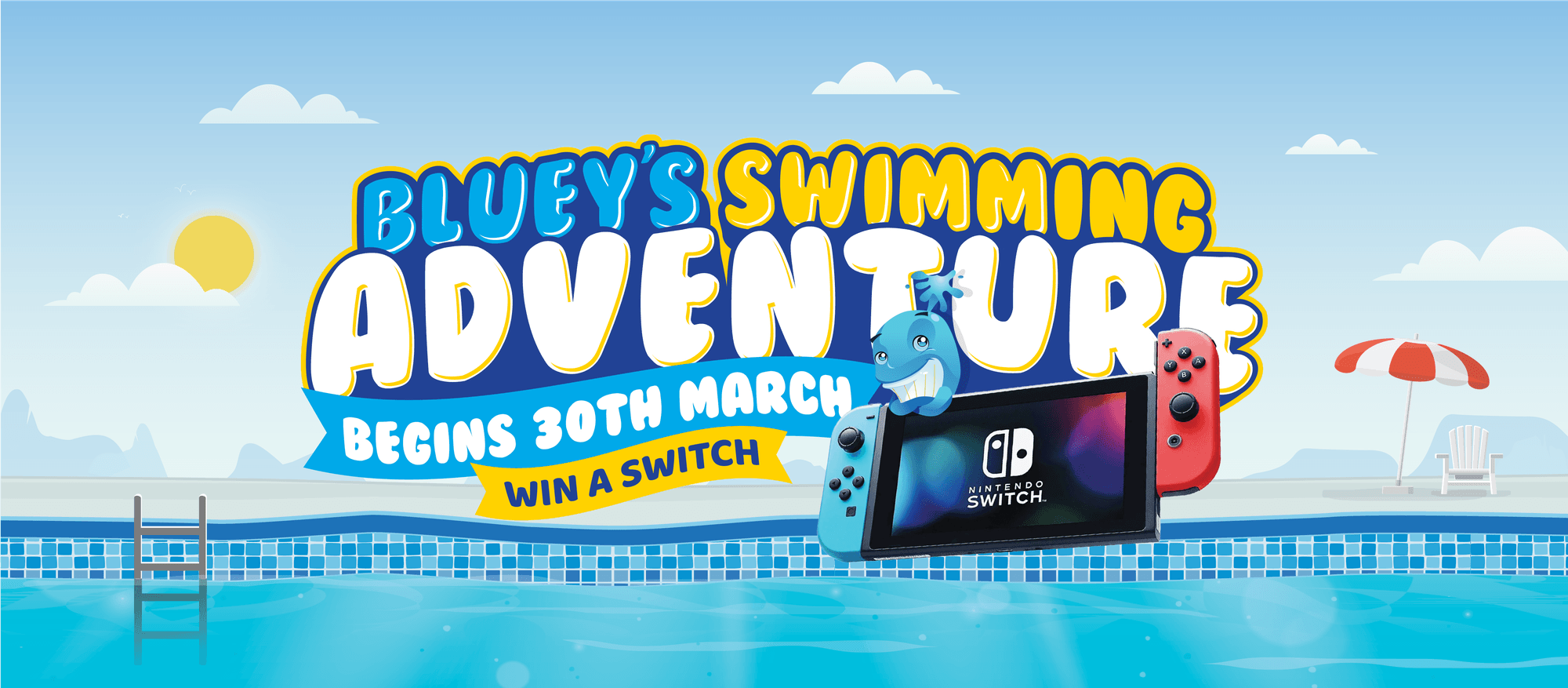 ​BLUEY’S SWIMMING ADVENTURE IS UNDERWAY! 🐳 cover